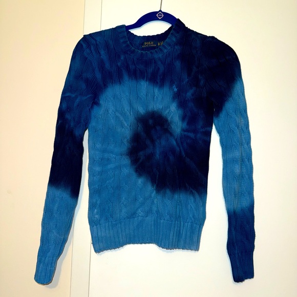 Ralph Lauren Polo Tie Dye Sweater - Picture 2 of 6